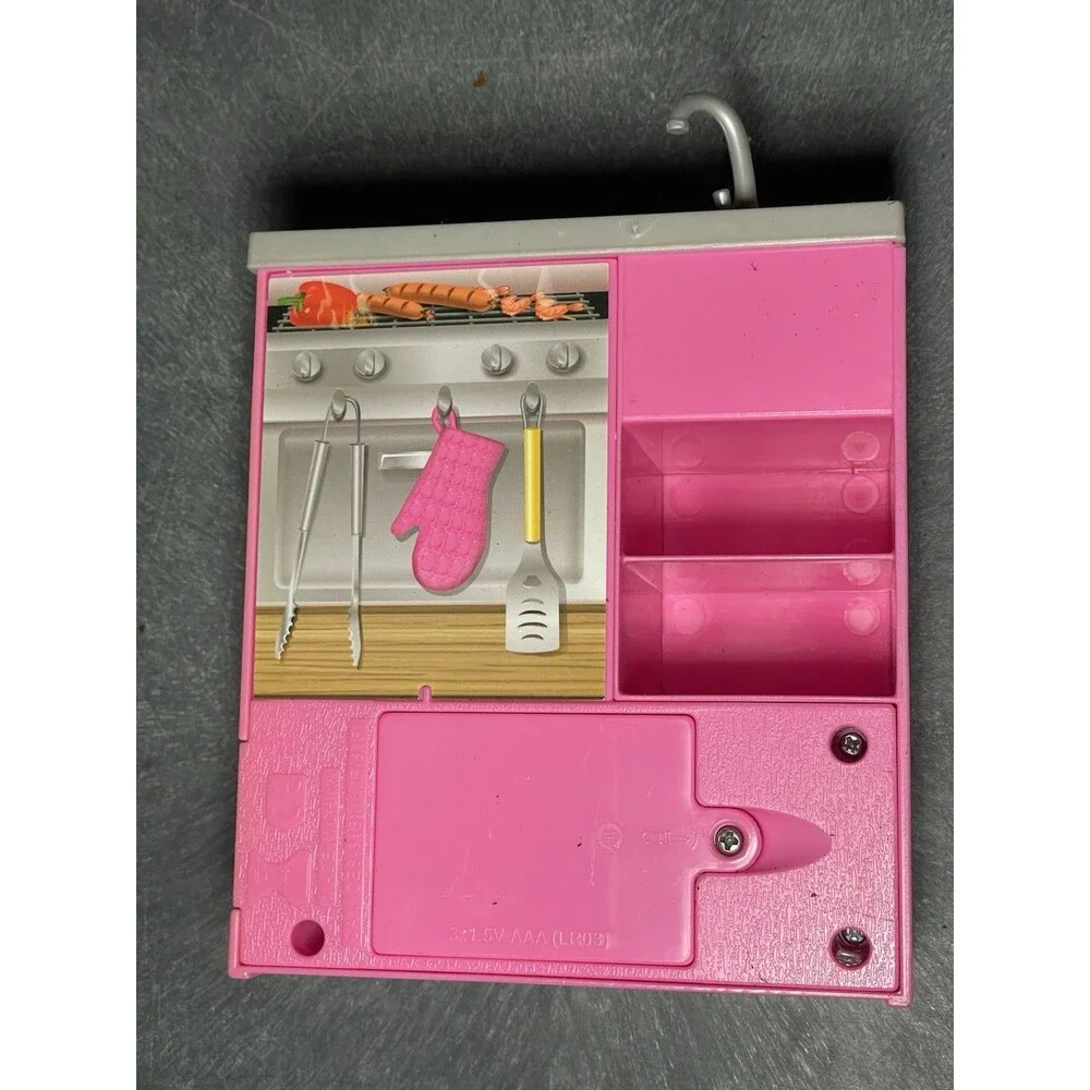 Barbie Dreamhouse Kitchen Stove Oven Sink 2018 Sounds Lights Replacement Part